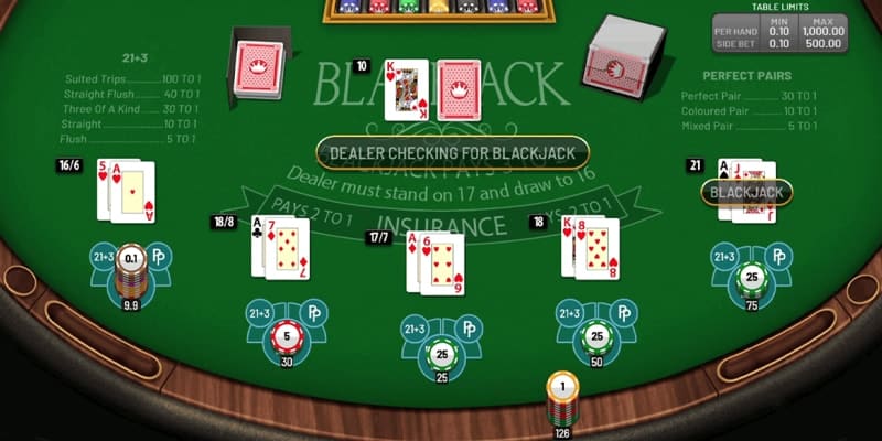 Các chiến thuật Blackjack 