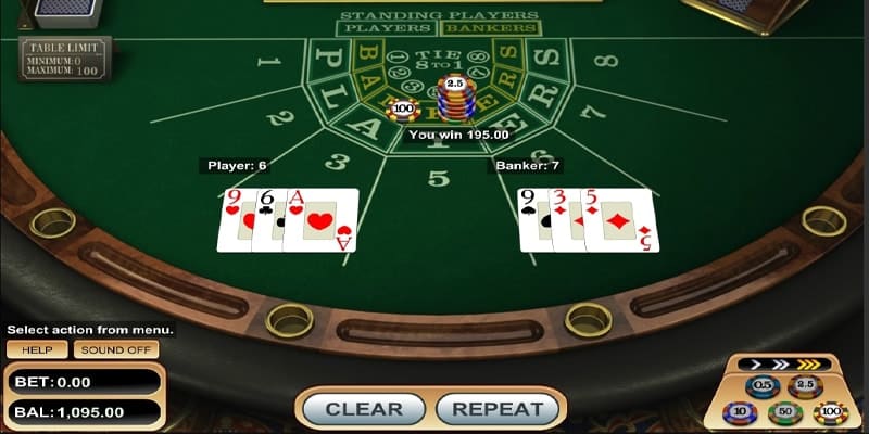 Chơi Baccarat online