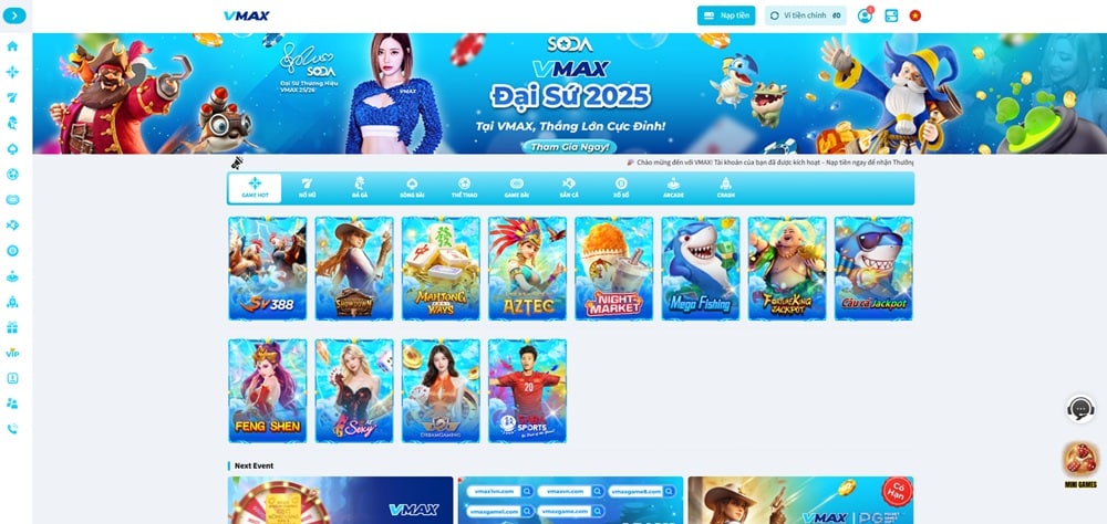 Trang chủ Vmax
